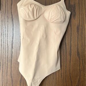 Knix Beige Shapewear Bodysuit